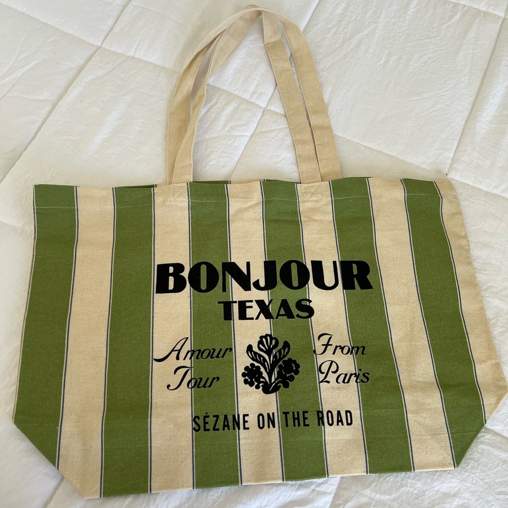 Sézane Bonjour Texas Tote